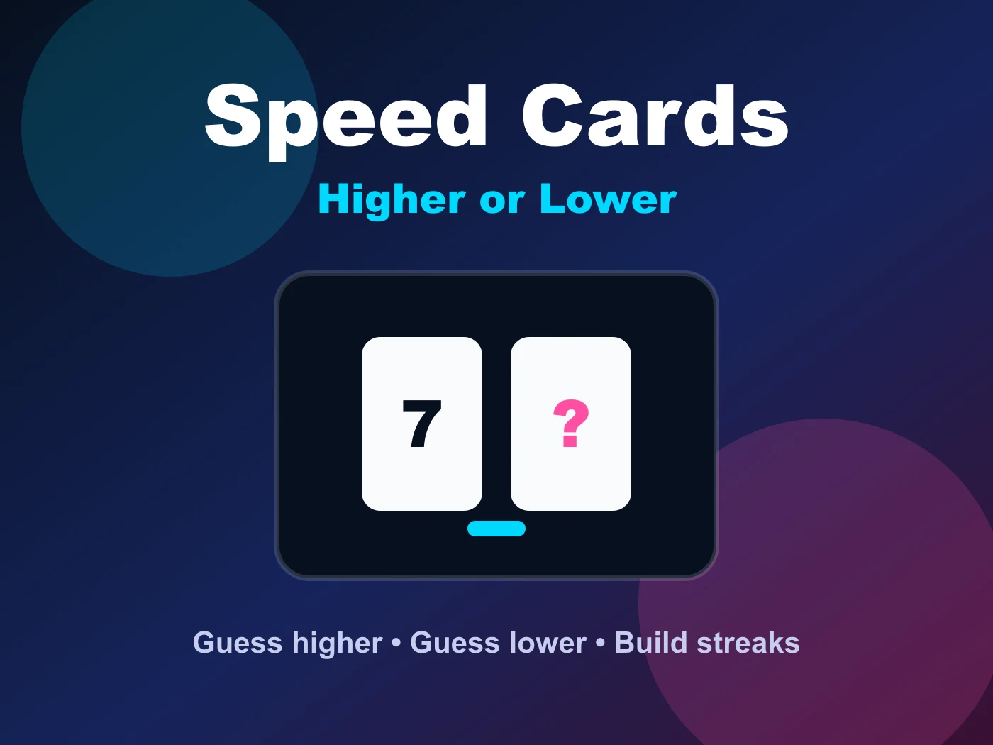 Speed Cards thumbnail