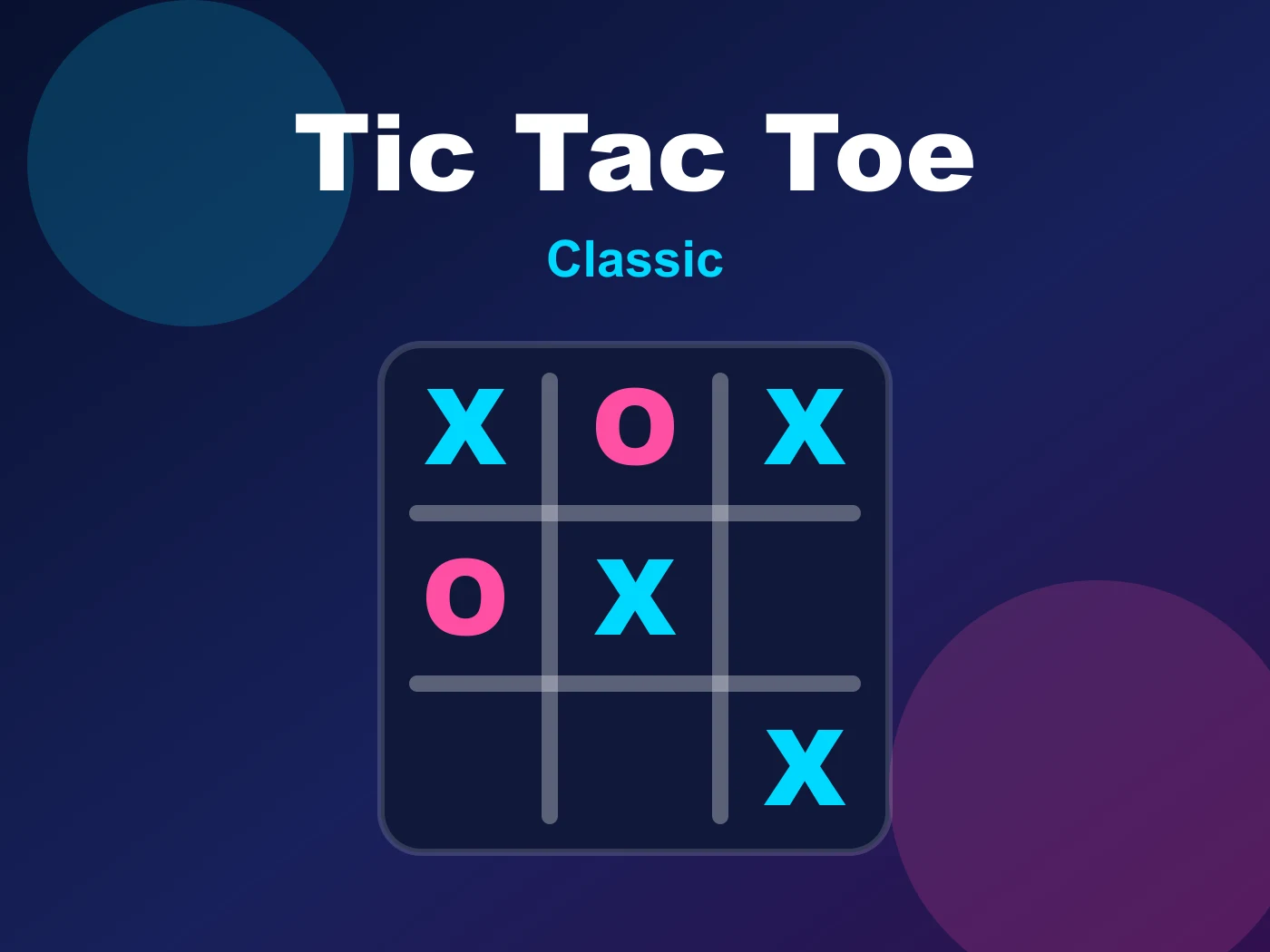 Tic Tac Toe Classic thumbnail